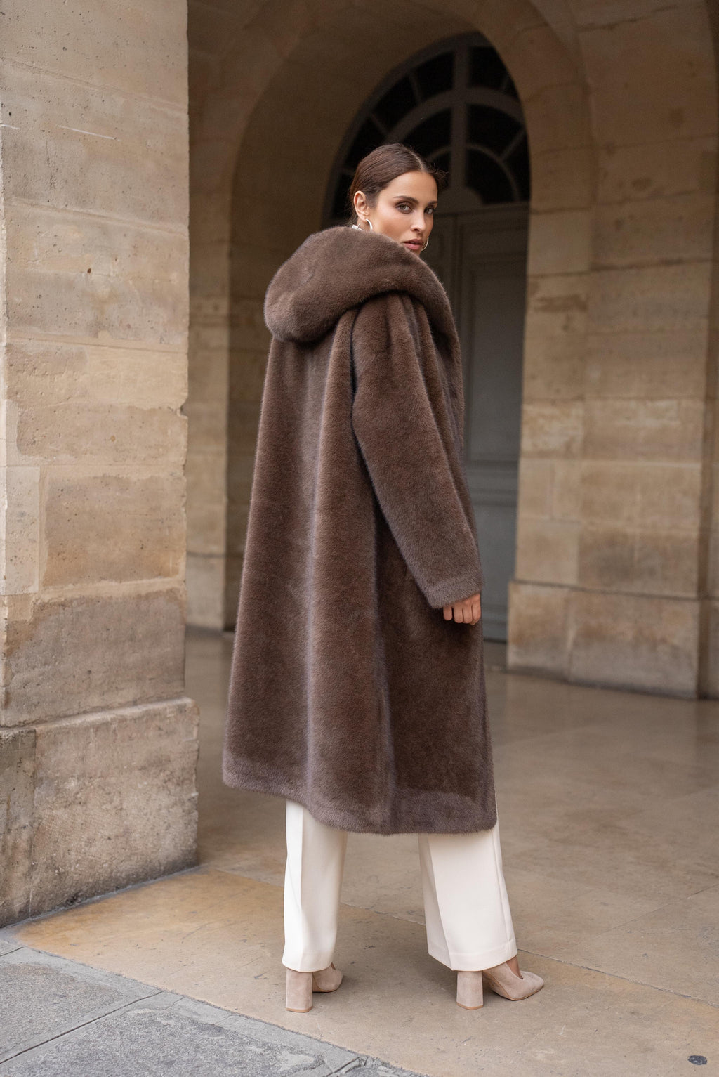 Faux Fur Coat