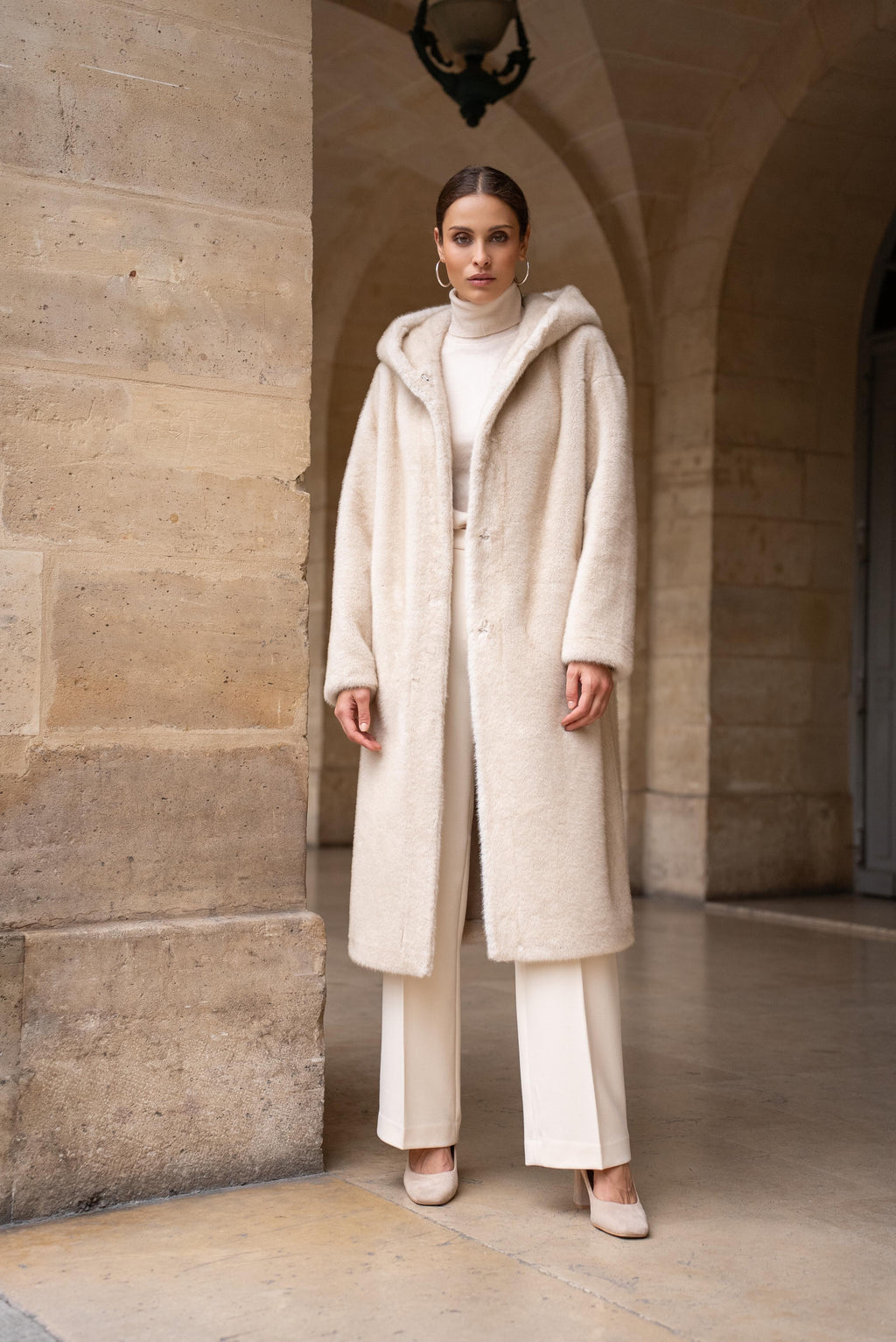 Faux Fur Coat