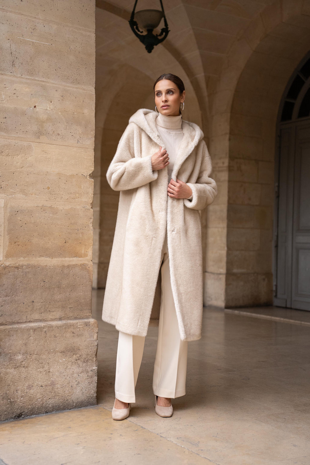 Faux Fur Coat