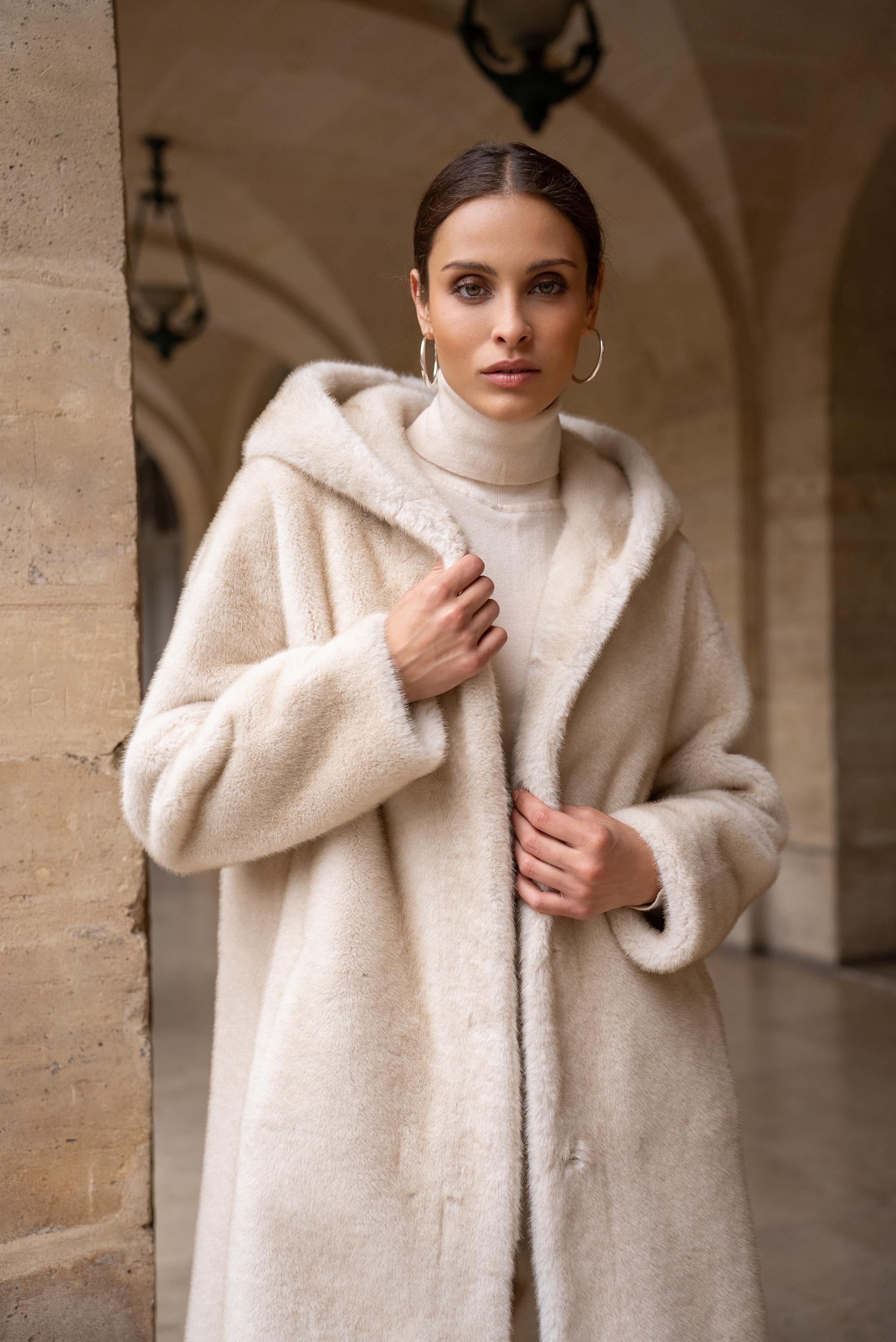 Faux Fur Coat