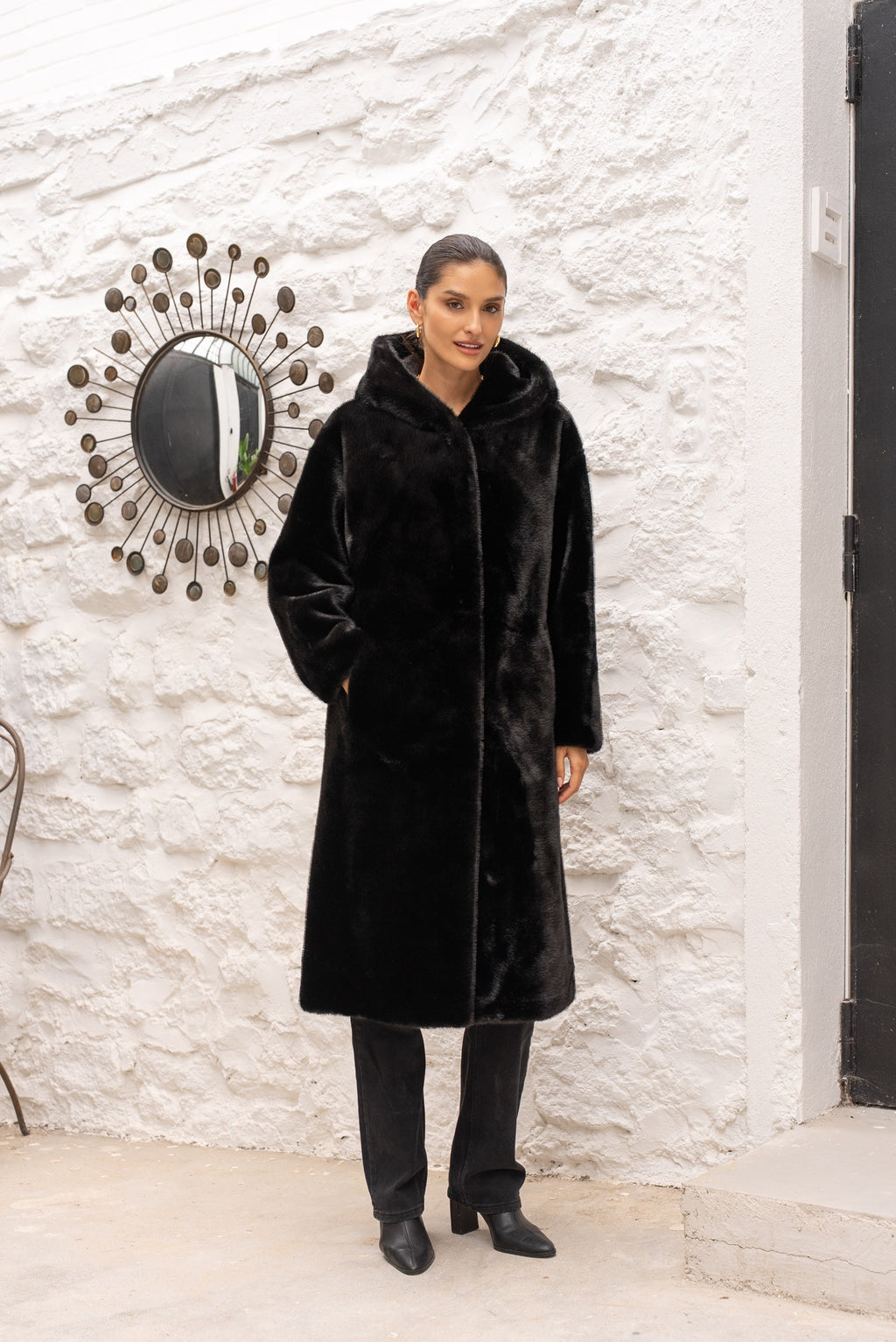 Faux Fur Coat