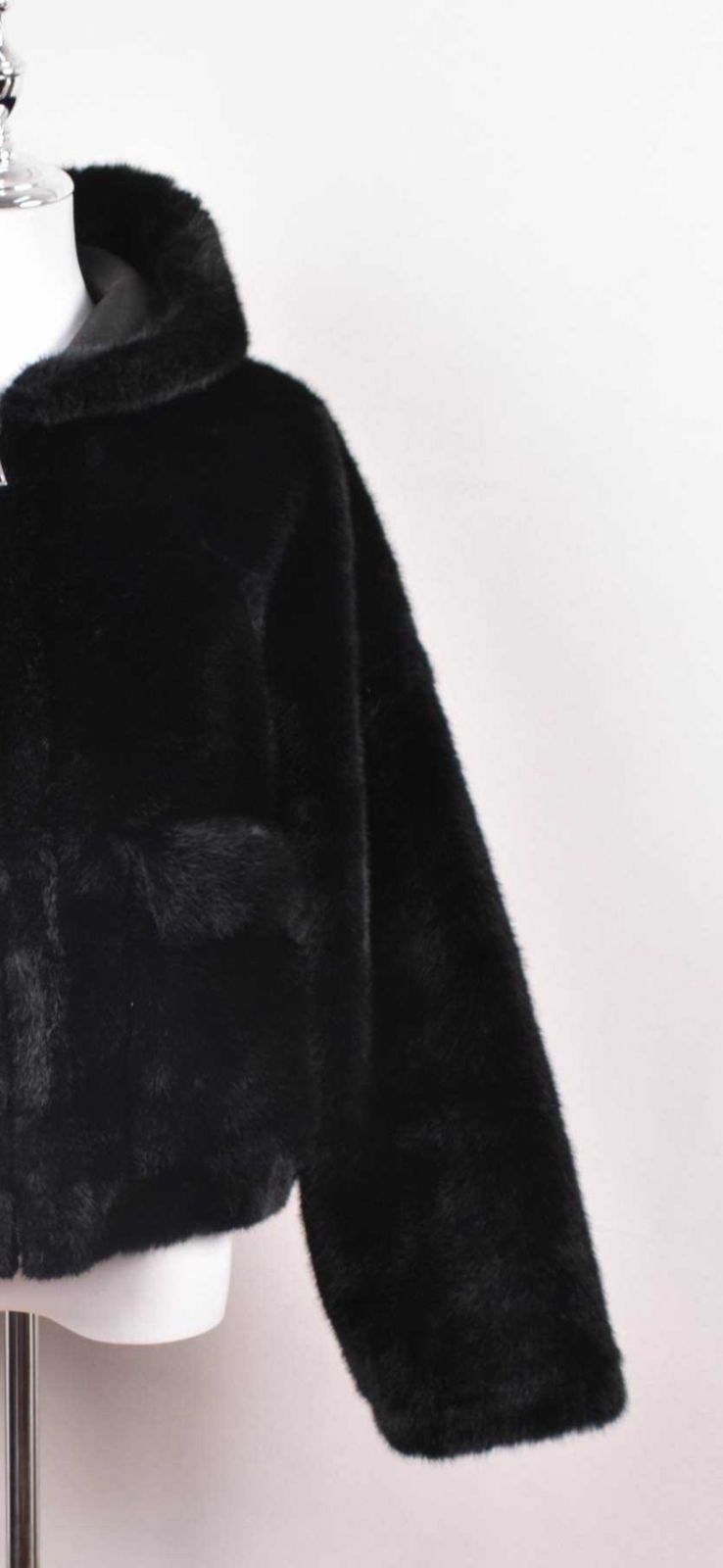 Faux fur jacket