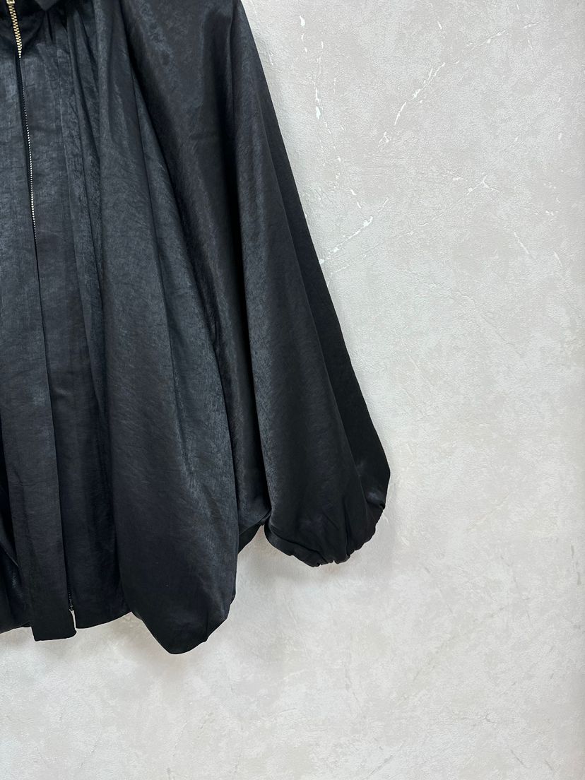 Oversized Satin Jacket