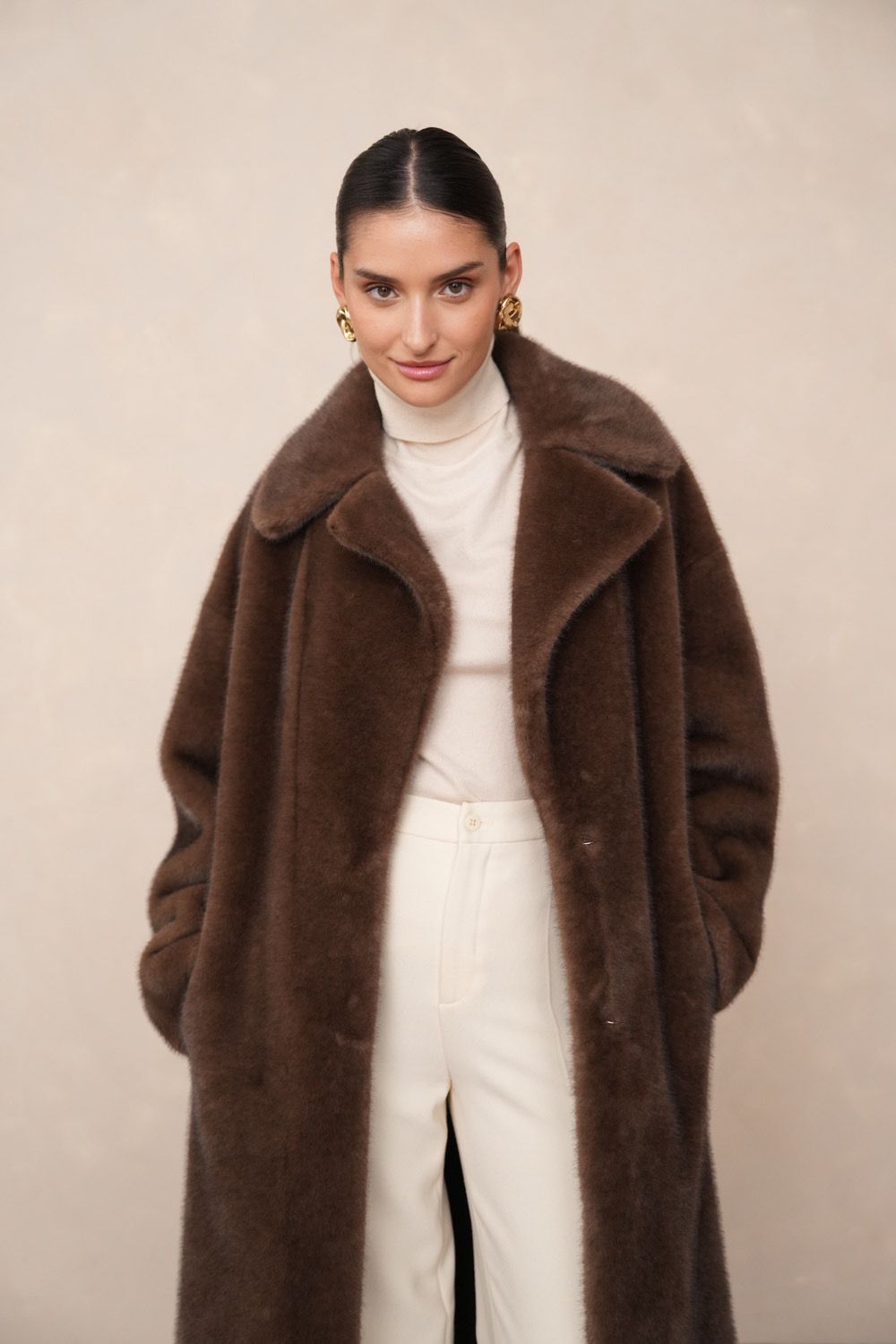 Faux Fur Coat
