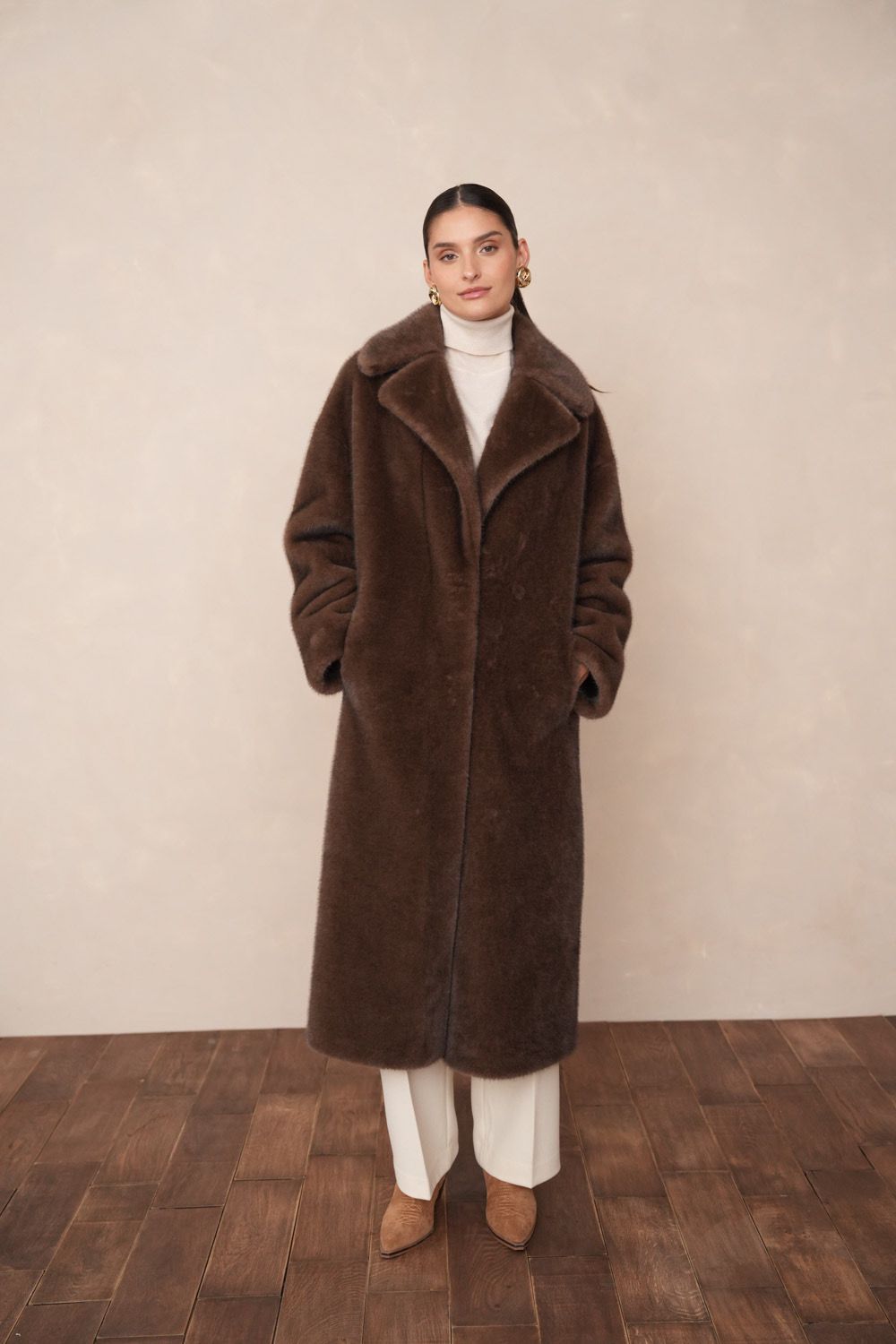 Faux Fur Coat